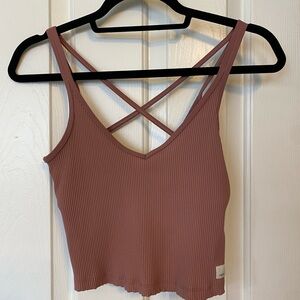 Vuori Rib Crop Tank